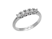 Anillo Mujer Anello Diamanti in Oro blanco Diamante ARB165